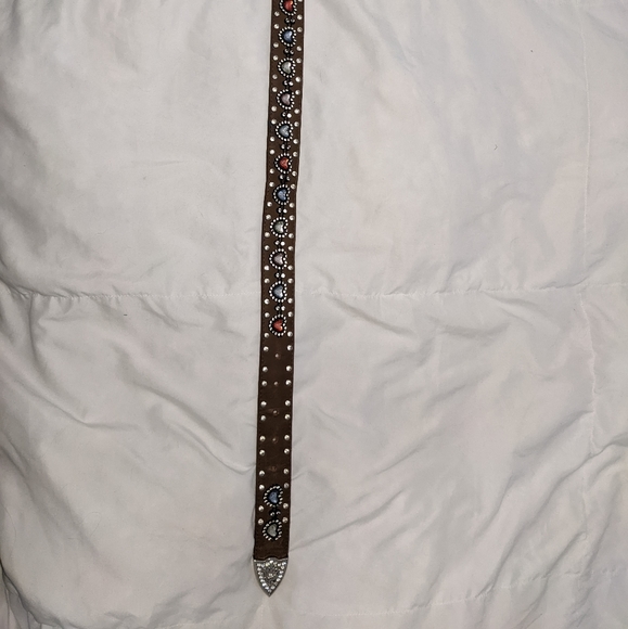 Nocona girls bling belt - Picture 2 of 12